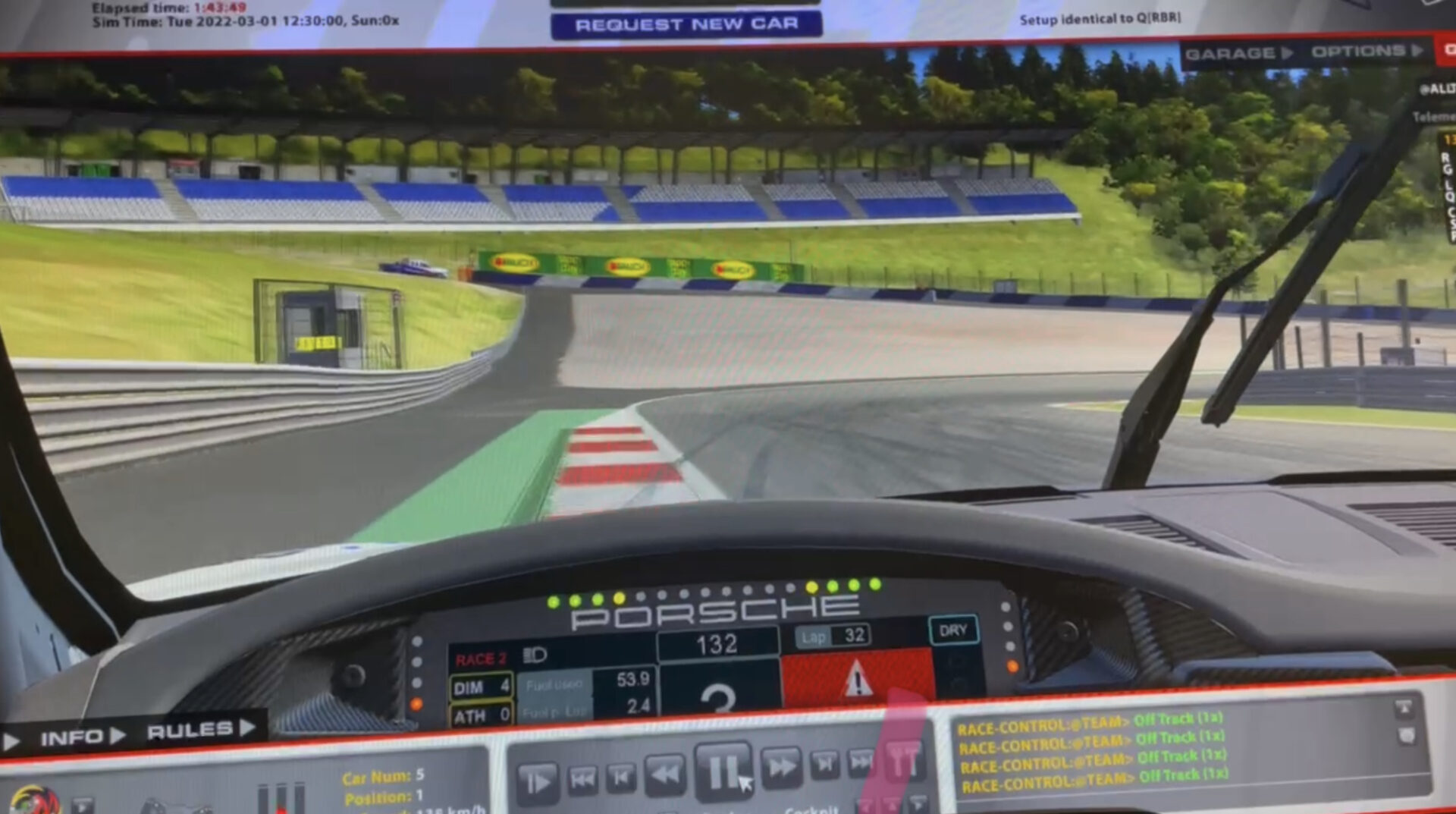 iRacing 2022 S1 レッドブルリンク予選シミュレーション　ベストラップオンボード