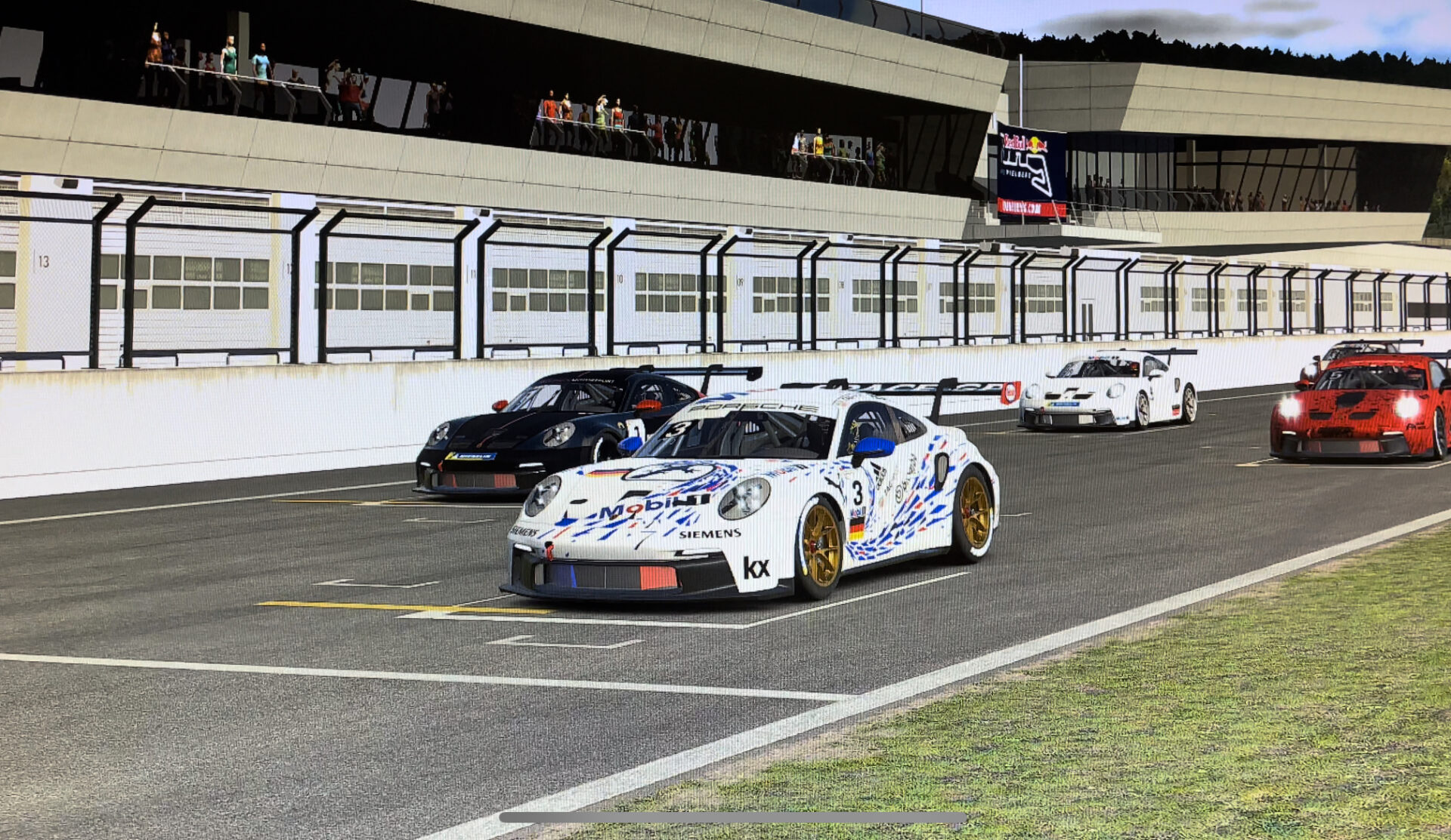 iRacing 992cup 2022シーズン1 レッドブルリンクスタート映像